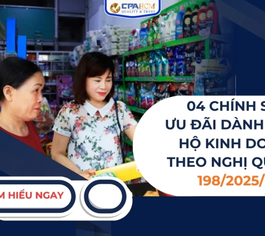 04 CHÍNH SÁCH ƯU ĐÃI DÀNH CHO HỘ KINH DOANH THEO NGHỊ QUYẾT 198/2025/QH15